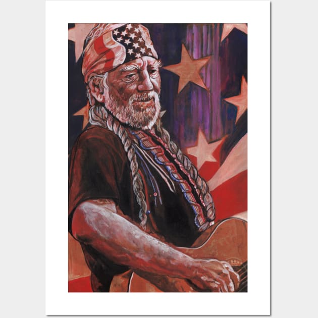 Country Music Legend WN Wall Art by Raybomusic01